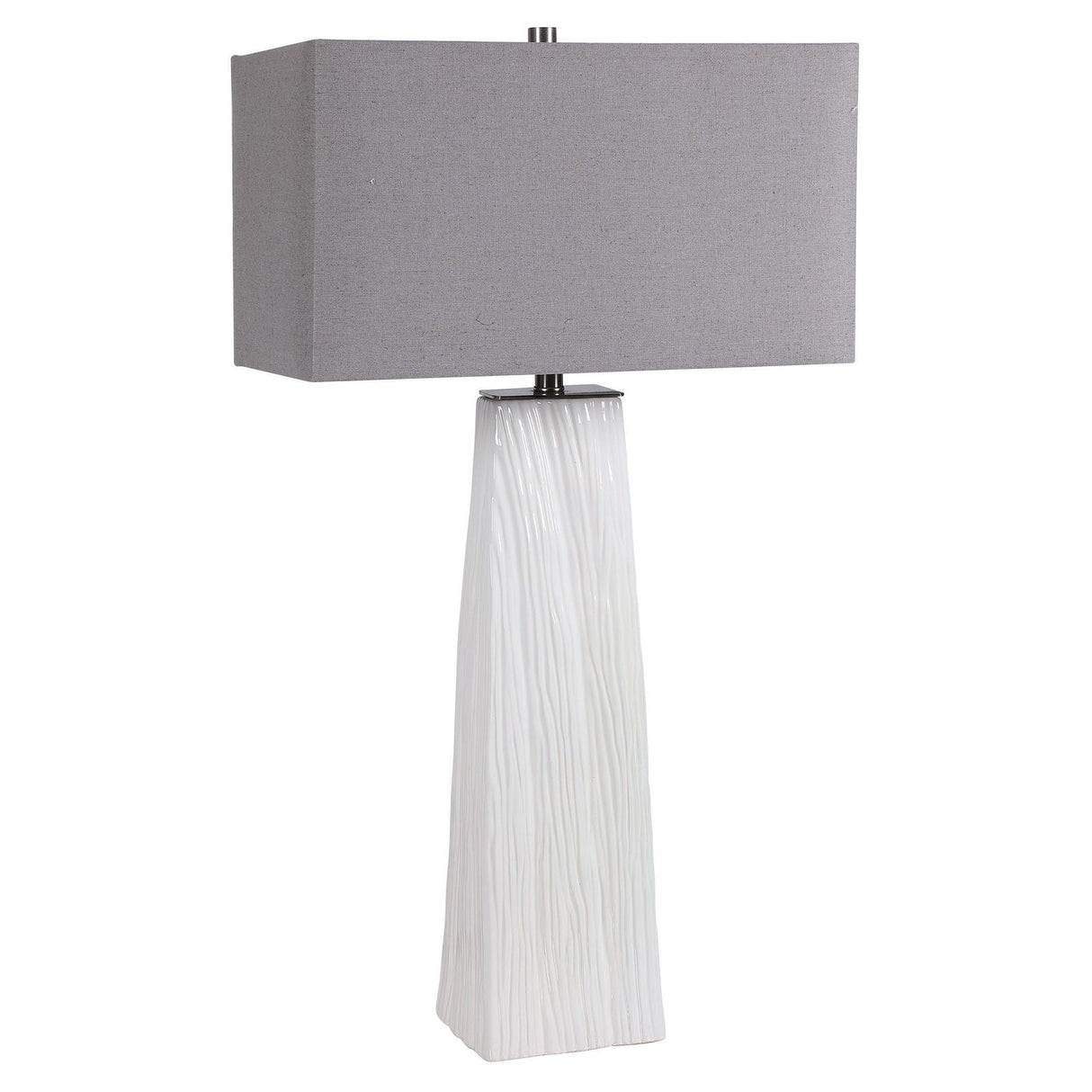 Uttermost Sycamore White Table Lamp - Home Elegance USA