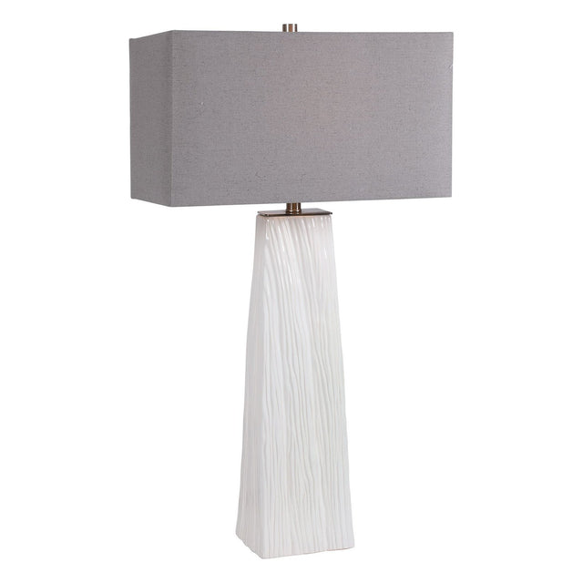 Uttermost Sycamore White Table Lamp - Home Elegance USA