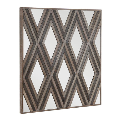 Uttermost Tahira Tahira Geometric Square Wall Mirror - Home Elegance USA