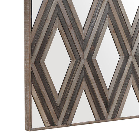 Uttermost Tahira Tahira Geometric Square Wall Mirror - Home Elegance USA