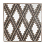 Uttermost Tahira Tahira Geometric Square Wall Mirror - Home Elegance USA