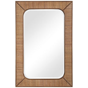 Uttermost Tahiti Rattan Mirror - Home Elegance USA