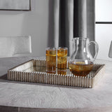 Uttermost Talmage Silver Mirrored Tray - Home Elegance USA