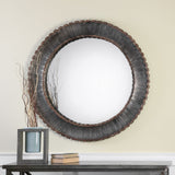 Uttermost Tanaina Silver Round Mirror - Home Elegance USA