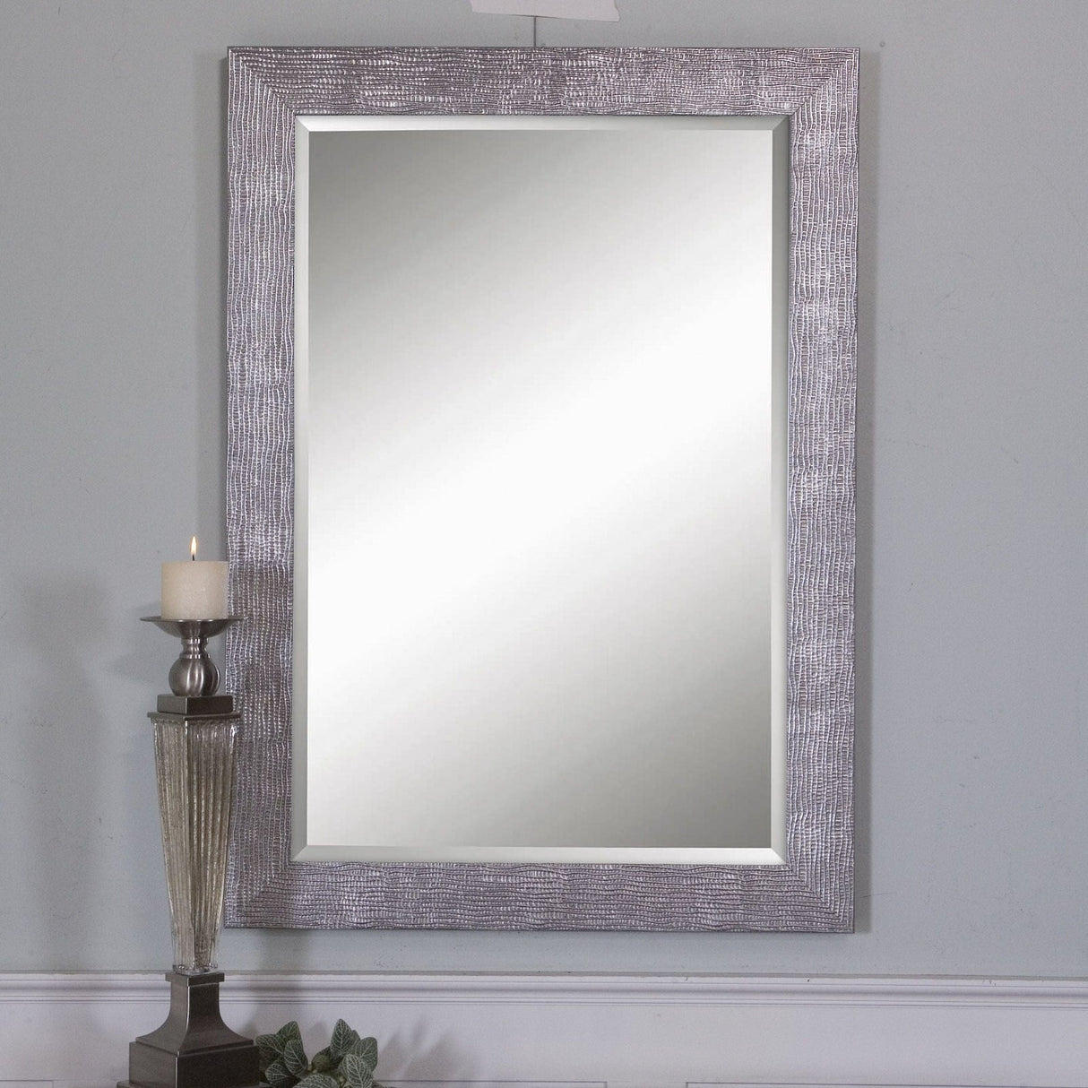 Uttermost Tarek Silver Mirror - Home Elegance USA