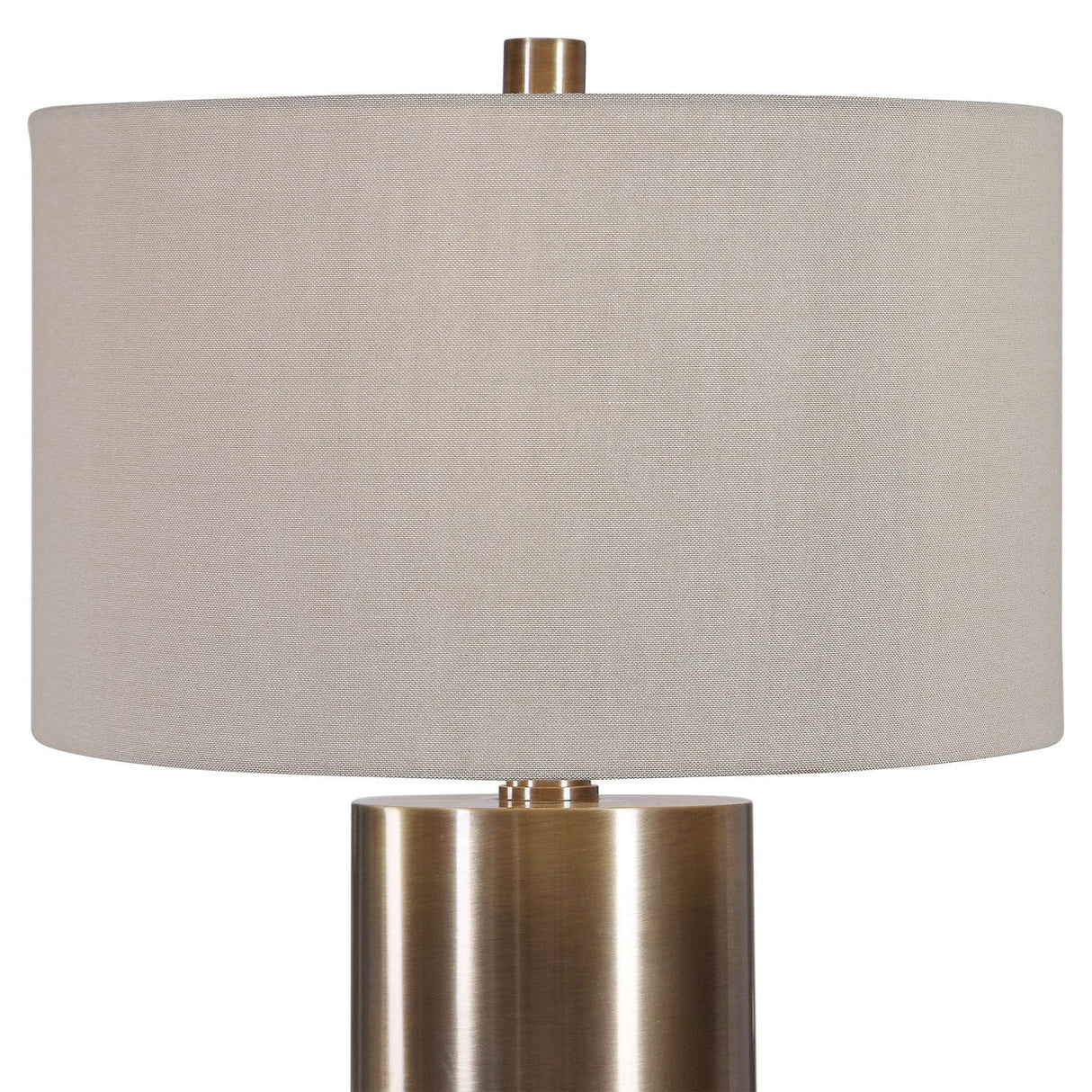 Uttermost Taria Brushed Brass Table Lamp - Home Elegance USA