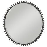 Uttermost Taza Round Iron Mirror - Home Elegance USA