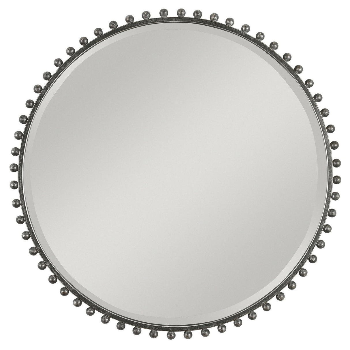 Uttermost Taza Round Iron Mirror - Home Elegance USA