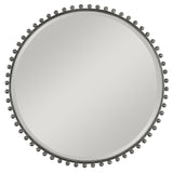 Uttermost Taza Round Iron Mirror - Home Elegance USA