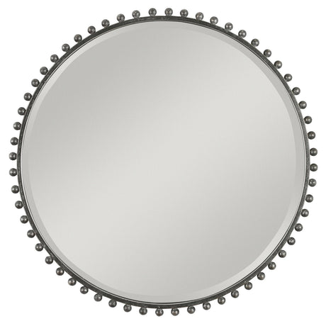 Uttermost Taza Round Iron Mirror - Home Elegance USA