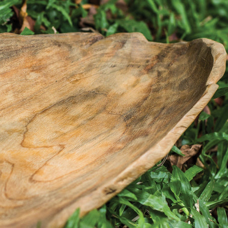 Uttermost Teak Leaf Bowl - Home Elegance USA