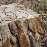 Uttermost Teak Root Bunching Cube - Home Elegance USA