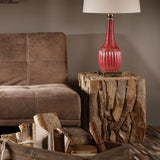 Uttermost Teak Root Bunching Cube - Home Elegance USA
