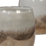 Uttermost Tinley Blown Glass Bowls - Set Of 2 - Home Elegance USA