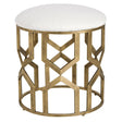 Uttermost Trellis Geometric Accent Stool - Home Elegance USA