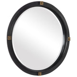 Uttermost Tull Industrial Round Mirror - Home Elegance USA