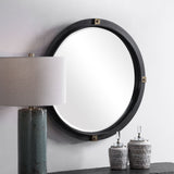 Uttermost Tull Industrial Round Mirror - Home Elegance USA