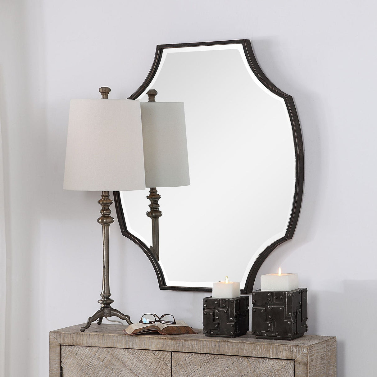 Uttermost Ulalia Scalloped Mirror - Home Elegance USA