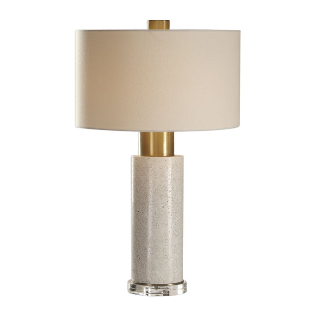 Uttermost Vaeshon Concrete Table Lamp - Home Elegance USA