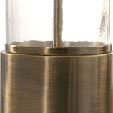 Uttermost Vaiga Glass Column Lamp - Home Elegance USA