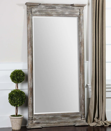 Uttermost Valcellina Wooden Leaner Mirror - Home Elegance USA