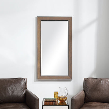 Uttermost Valles Golden Rust Mirror - Home Elegance USA