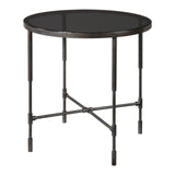 Uttermost Vande Aged Steel Sidetable - Home Elegance USA