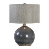 Uttermost Vardenis Gray Ceramic Lamp - Home Elegance USA