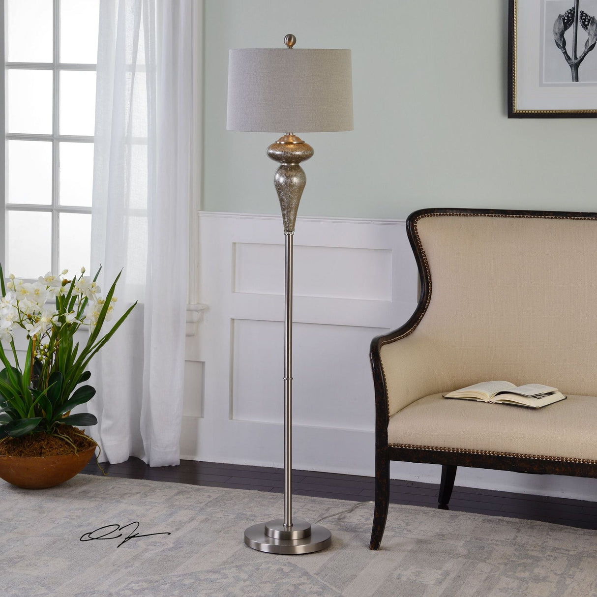 Uttermost Vercana Floor Lamp,Set Of 2 - Home Elegance USA