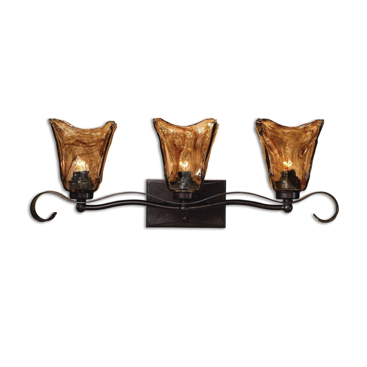 Uttermost Vetraio 3 Light Bronze Vanity Strip - Home Elegance USA