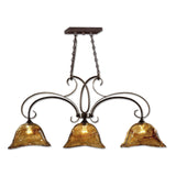 Uttermost Vetraio 3 Lt Bronze Kitchen Island Light - Home Elegance USA