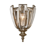 Uttermost Vicentina 1 Light Crystal Wall Sconce - Home Elegance USA