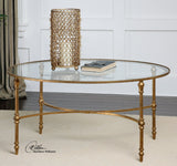 Uttermost Vitya Glass Coffee Table - Home Elegance USA