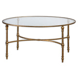 Uttermost Vitya Glass Coffee Table - Home Elegance USA