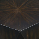 Uttermost Volker Black Wooden Side Table - Home Elegance USA