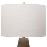 Uttermost Volterra Taupe-Gray Table Lamp - Home Elegance USA