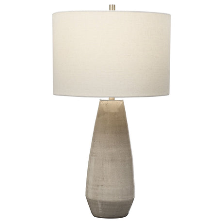 Uttermost Volterra Taupe-Gray Table Lamp - Home Elegance USA