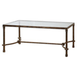 Uttermost Warring Iron Coffee Table - Home Elegance USA