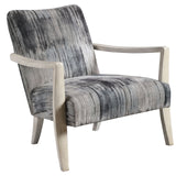 Uttermost Watercolor Gray Chenille Accent Chair - Home Elegance USA