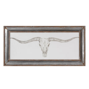 Uttermost Western Skull Mount Print - Home Elegance USA