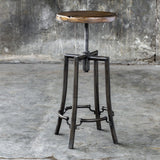 Uttermost Westlyn Industrial Bar Stool - Home Elegance USA