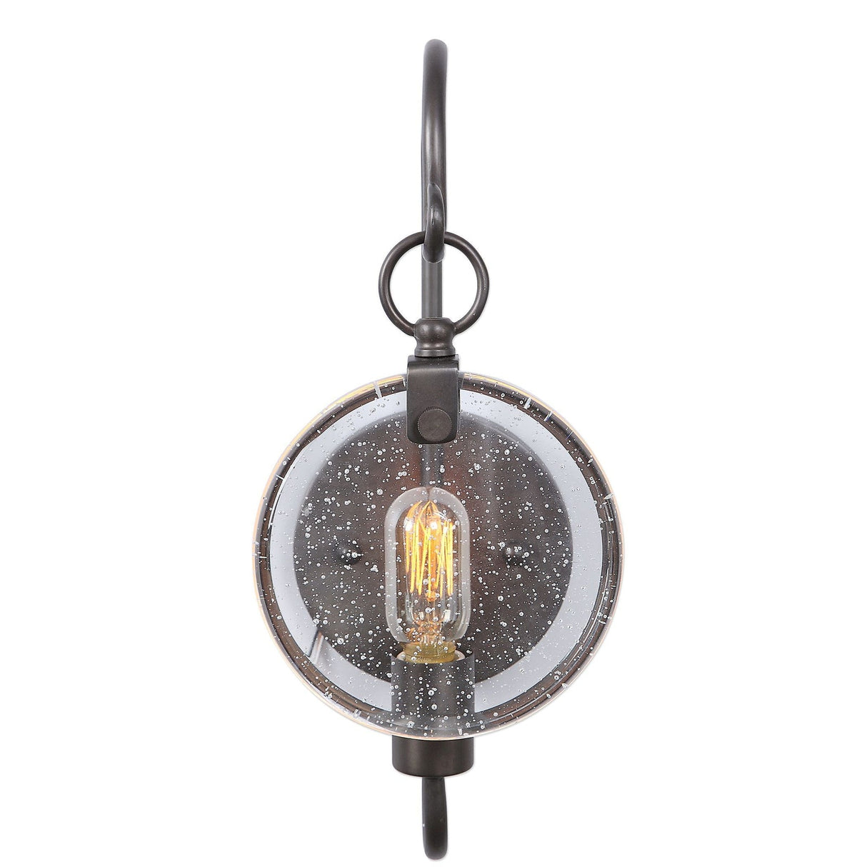 Uttermost Whitten 1 Light Bronze Sconce - Home Elegance USA