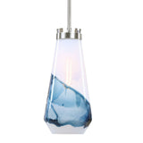 Uttermost Windswept Blue & White 1 Light Mini Pendant - Home Elegance USA