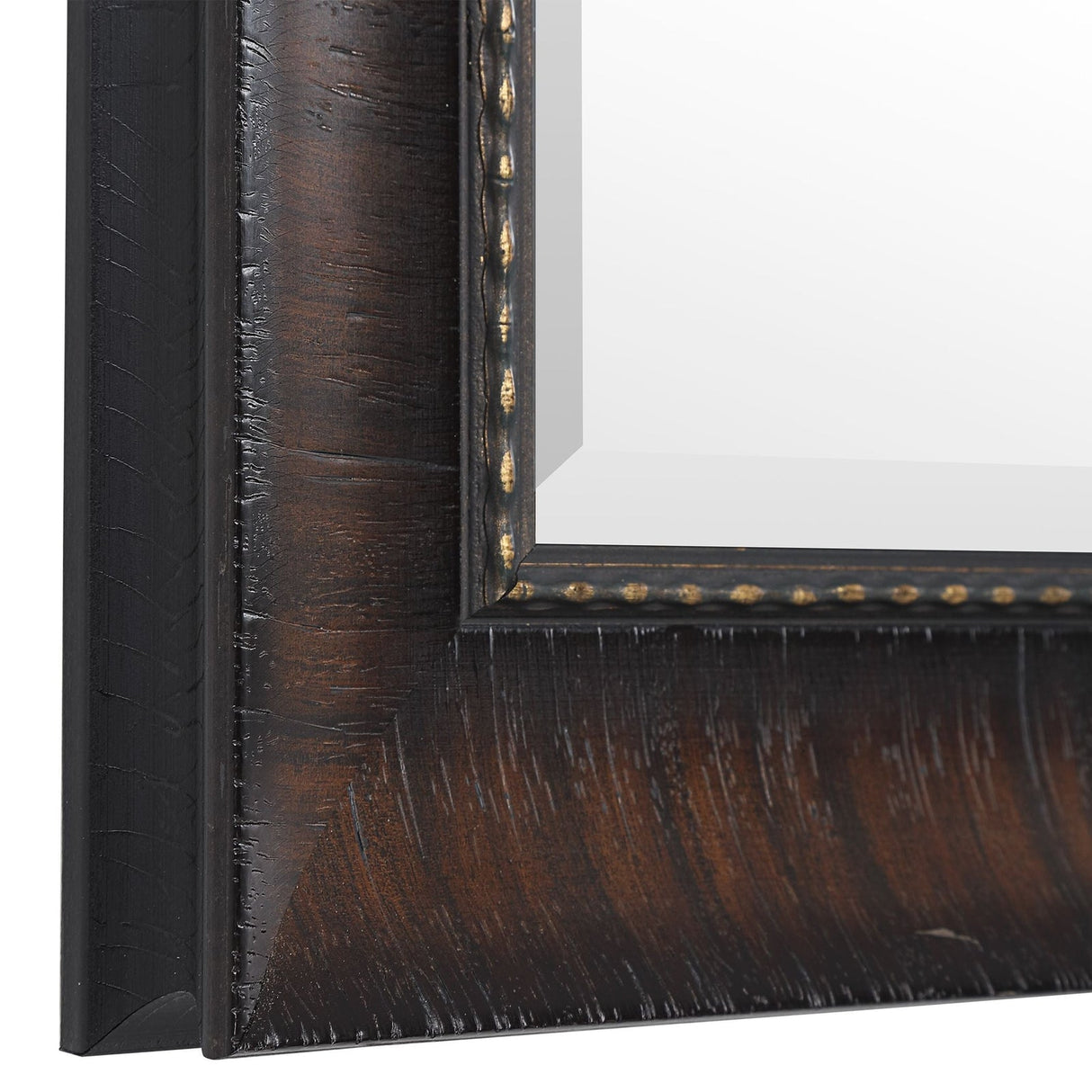 Uttermost Wythe Burnished Wood Mirror - Home Elegance USA