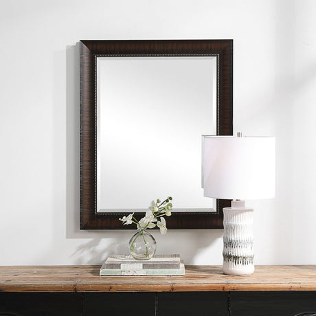 Uttermost Wythe Burnished Wood Mirror - Home Elegance USA