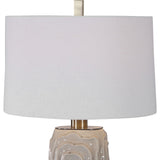 Uttermost Zade Warm Gray Table Lamp - Home Elegance USA