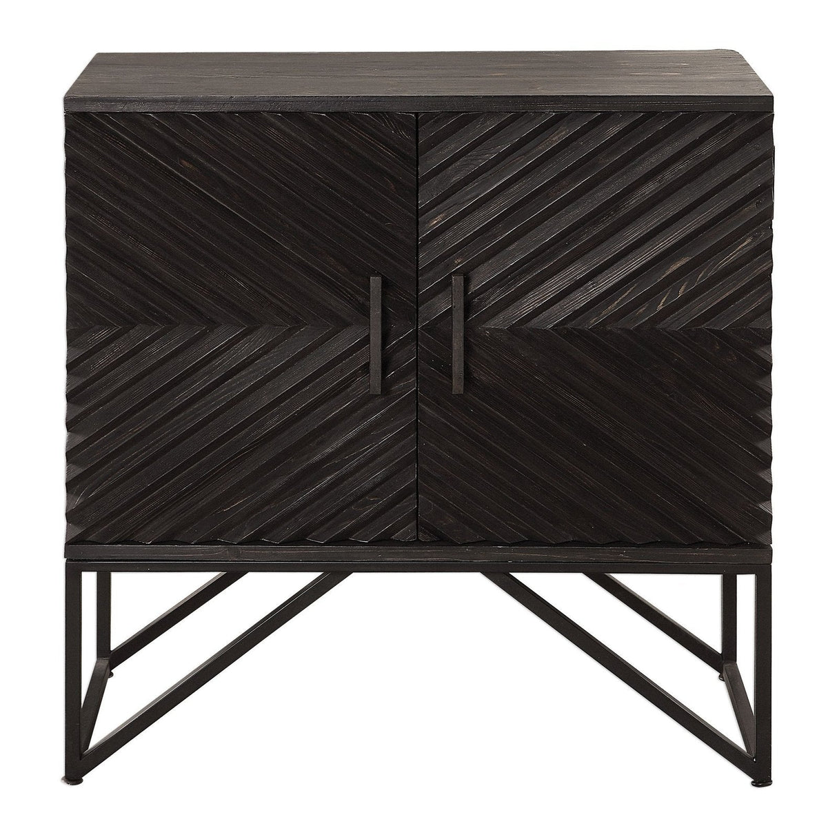 Uttermost Zadie Ebony Accent Cabinet - Home Elegance USA