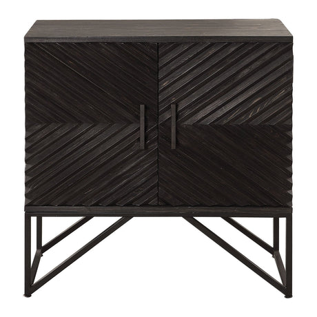 Uttermost Zadie Ebony Accent Cabinet - Home Elegance USA