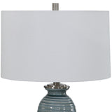 Uttermost Zaila Light Blue Table Lamp - Home Elegance USA