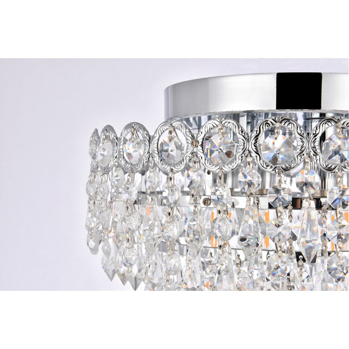 Elegant Lighting Century 4-Light 12-Inch Flush Mount - Home Elegance USA